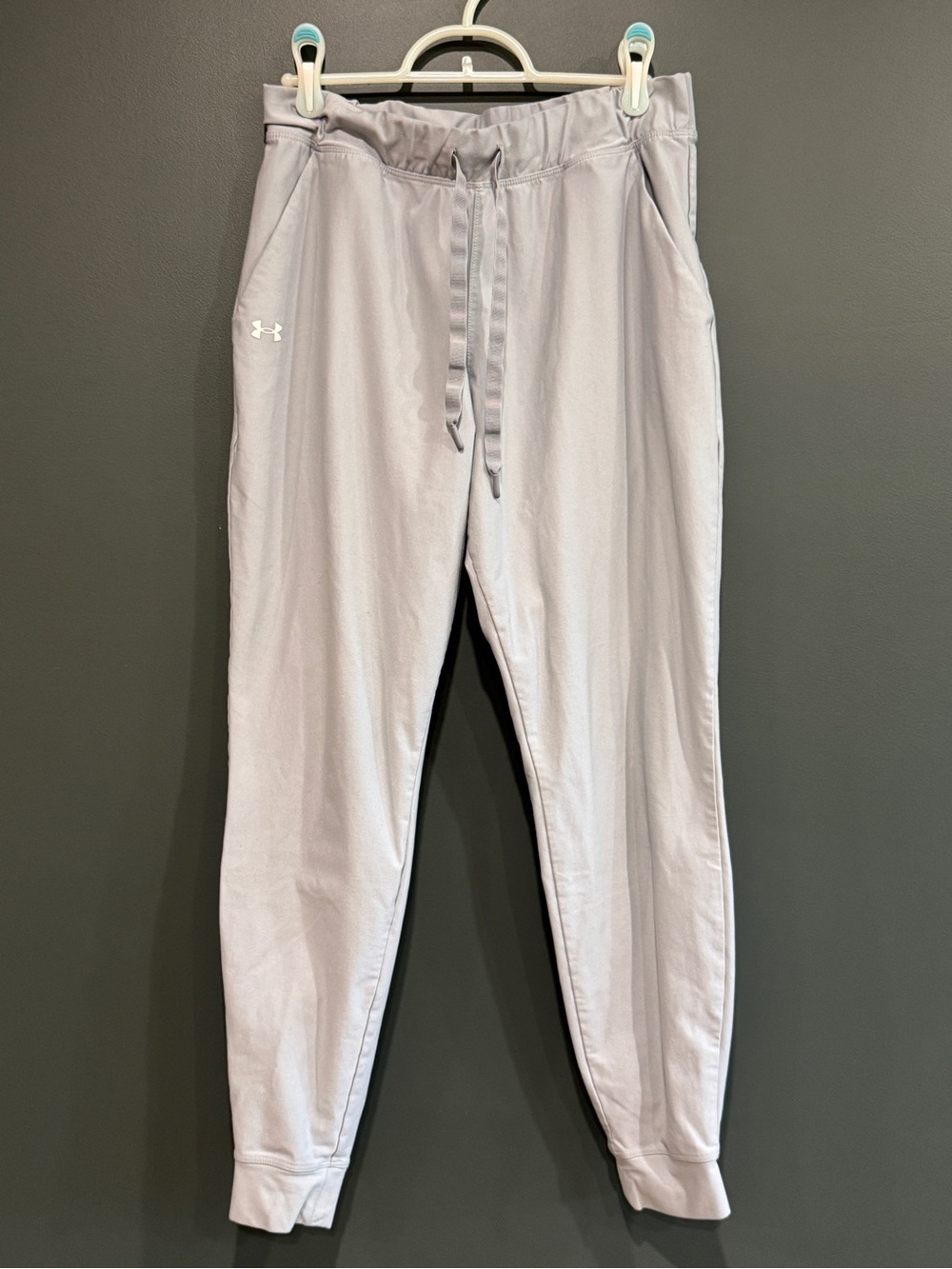Under Armour Light Gray Women’s Joggers with Drawstring Waist